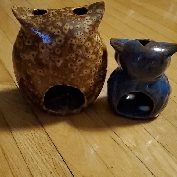 Owl tea light set - Picture 4 of 4